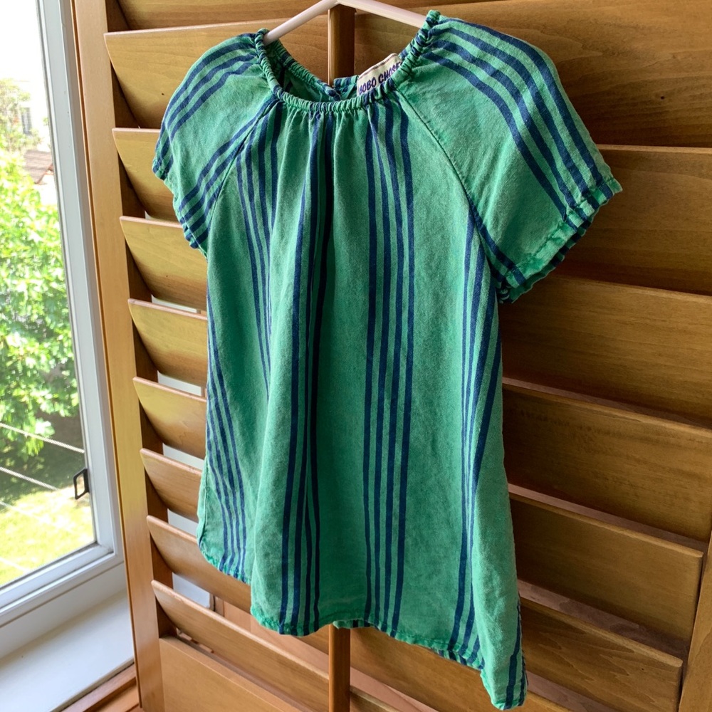 Bobo Choses Striped Baby Dress